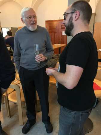 The father of the Davos site with the site PI