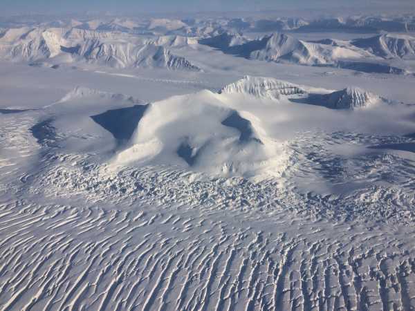 Arctic landscape of Svalbard